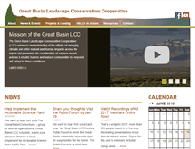 Tablet Screenshot of greatbasinlcc.org